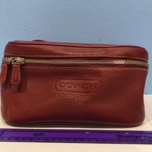 Used Coach Make Up Bag